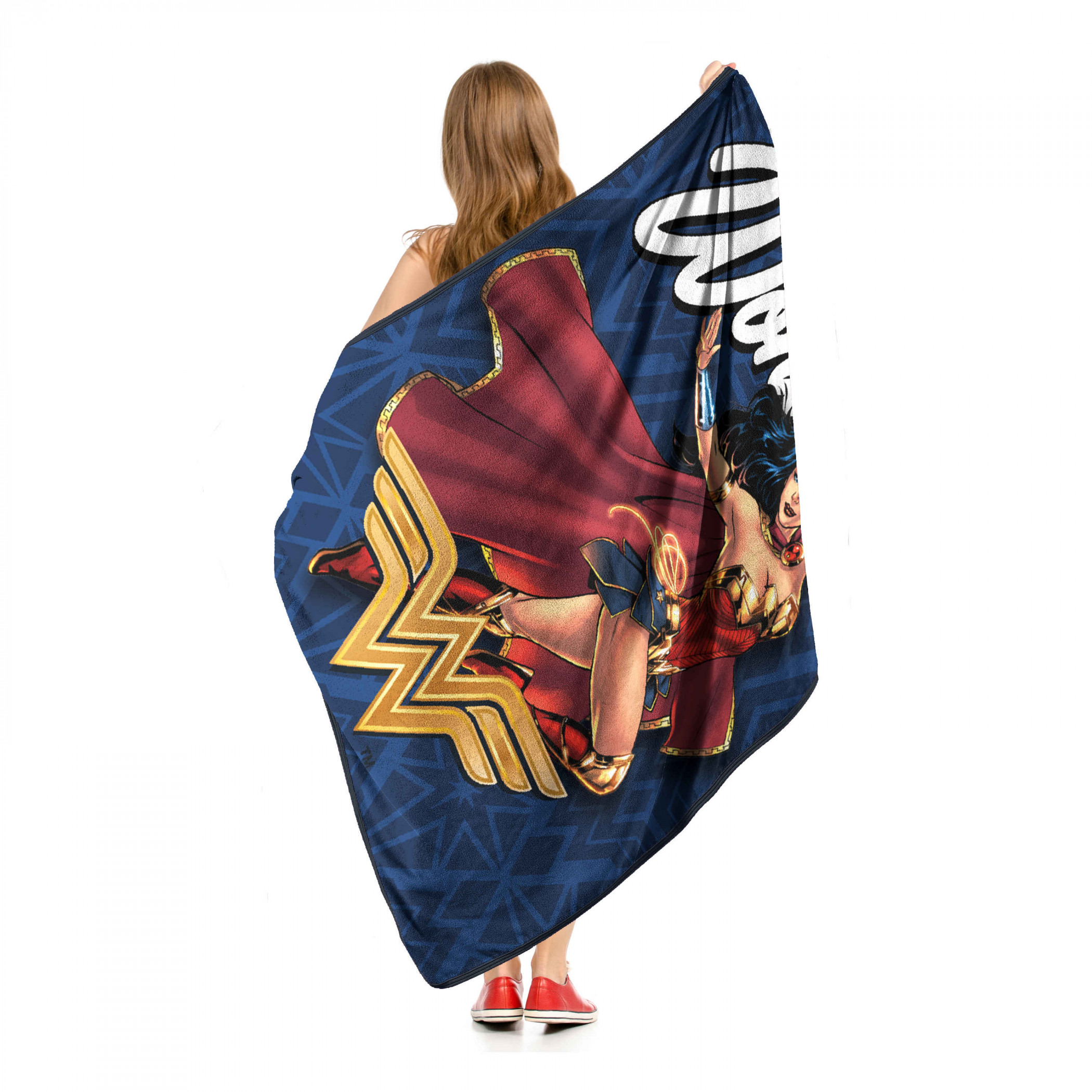 Wonder Woman Believe Micro Raschel Throw Blanket 46"x60"